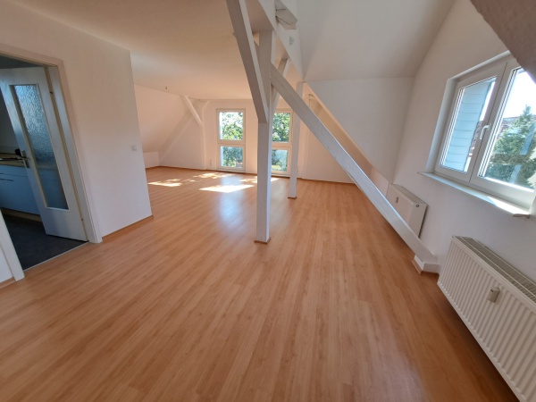 helle 2,5 Zimmer Dachgeschosswohnung