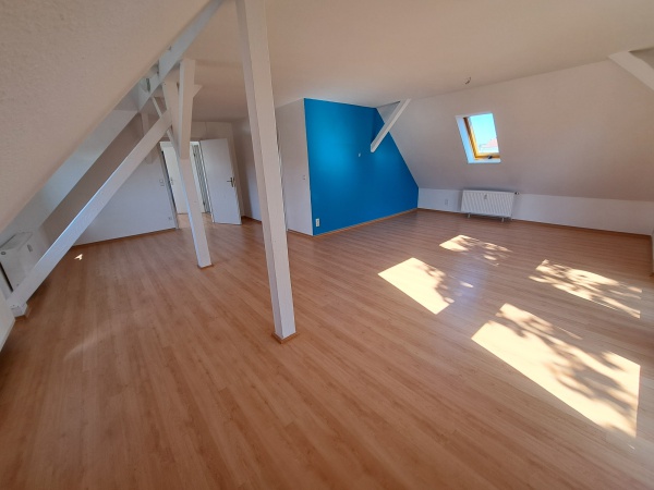 helle 2,5 Zimmer Dachgeschosswohnung