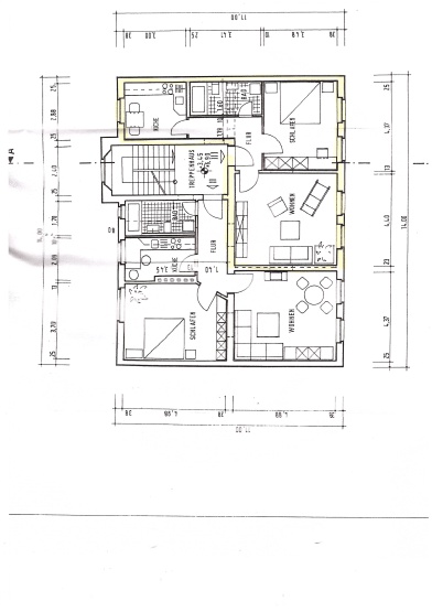 renovierte 2-Zimmer-Wohnung im 1.OG