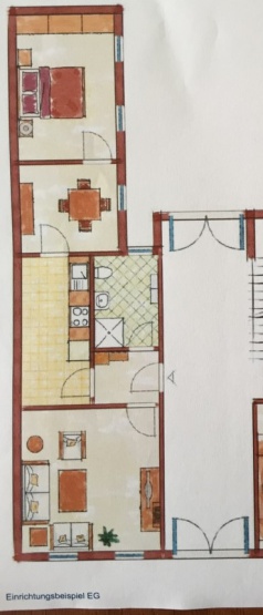 2,5-Zimmer-Wohnung im EG