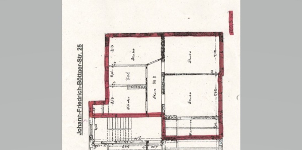helle 4-Zimmer-Wohnung mit Garten u. Garage