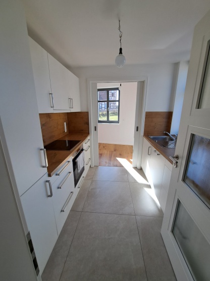 grundsanierte 3-Zimmer-Wohnung in ländlicher Lage